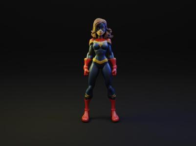 Ms Marvel superhero