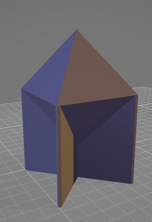 blank d8 with supports