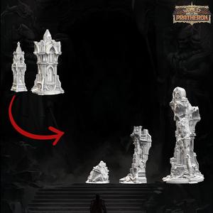 Destroyed Eldrin Tower 2&3