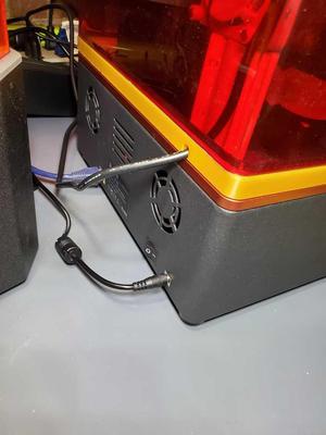 Riser for PTC heater power cord
