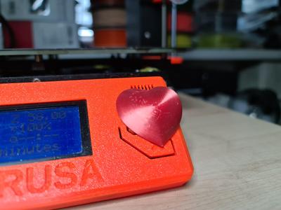 LCD Knob Heart