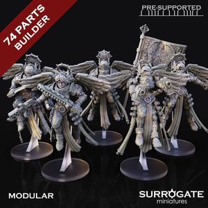Daughters of Dawn Angelus Squad, Surrogate Miniatures July 2024 Modular Unit Release