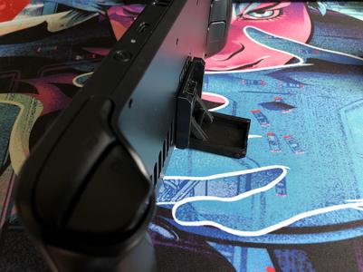 Stick-on kickstand for Steam Deck