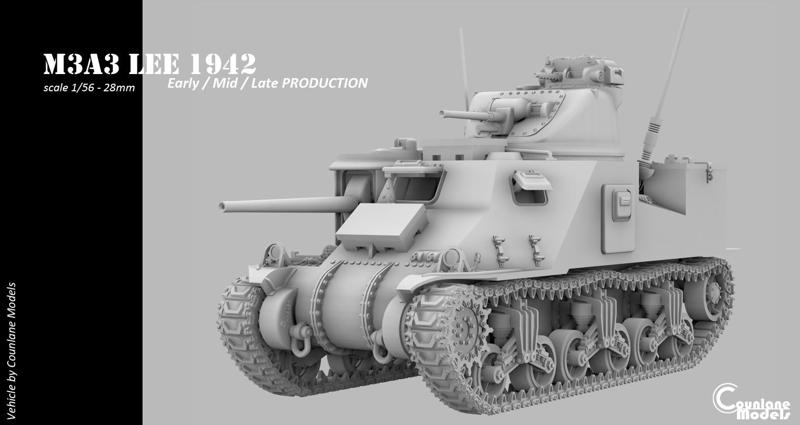 M3A3 Lee early, mid, late prod