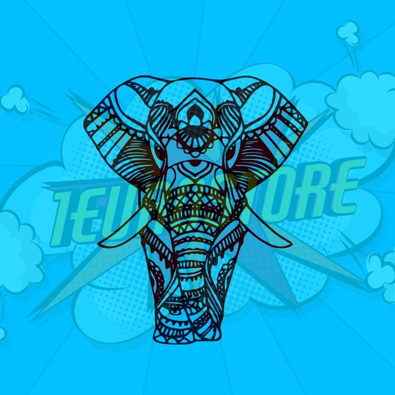 Elephant Wall Art Decor