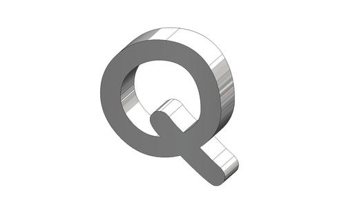Q Letter Comic Sans MS Font