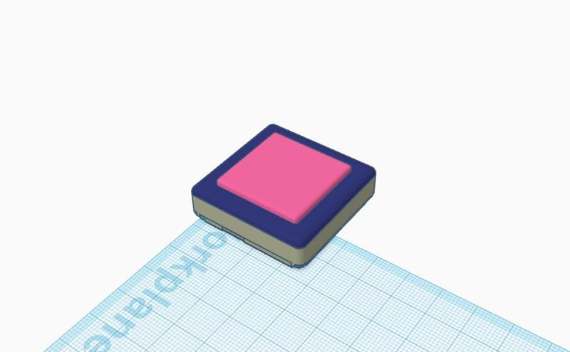 slim fidget button