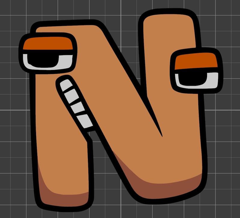 N from Alphabet Lore
