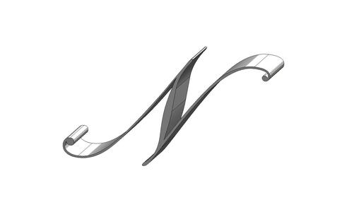 N Letter Palace Script MT Font