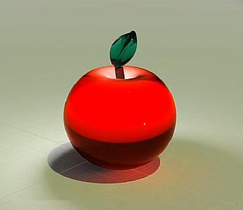 an apple