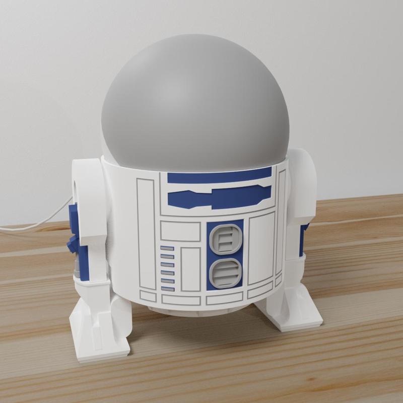 R2-D2 Alexa Dot 4 Stand