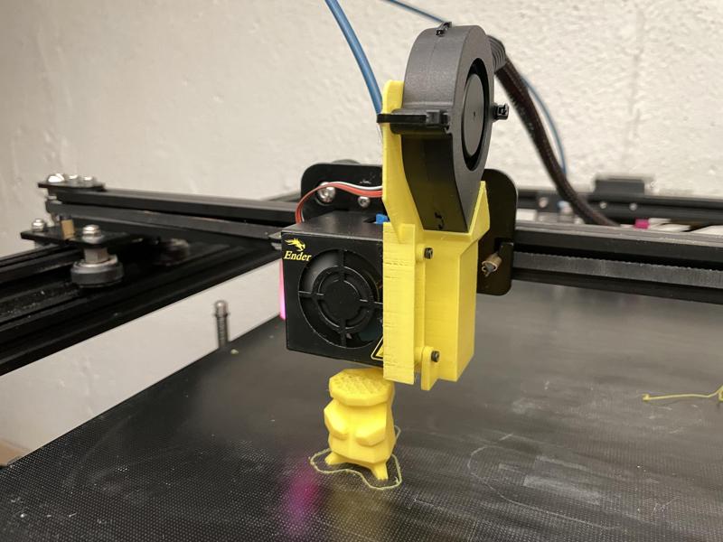 5015 Fan Duct for Ender 5, Ender 5 Plus