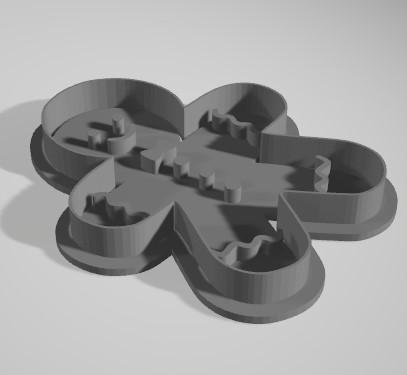 Christmas Gingerbread Man / Person Cookie Cutter