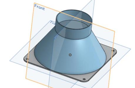 120 mm to 60 mm Fan Adapter
