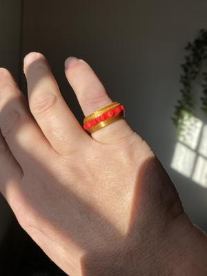 Barrel Gem Ring