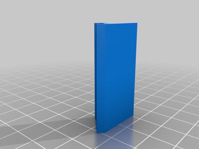 Lack Led strip holder 45° - No holes