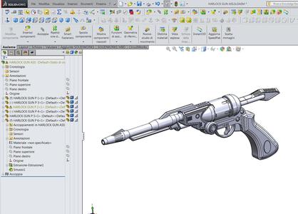 CAPITAN HARLOCK COSMO GUN