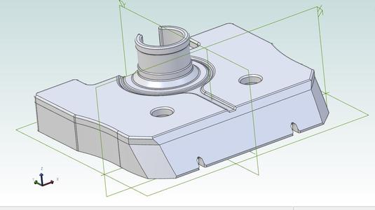 Flashforge Creator Pro Hood Extruder Top Cover