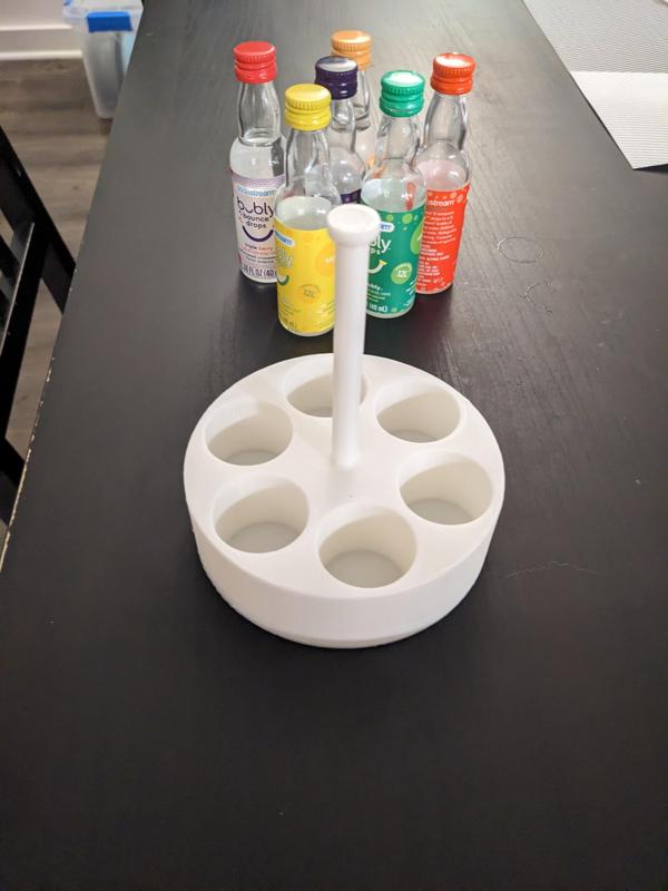 Soda stream flavor holder