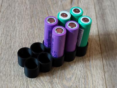 18650 battery stand (different sizes)
