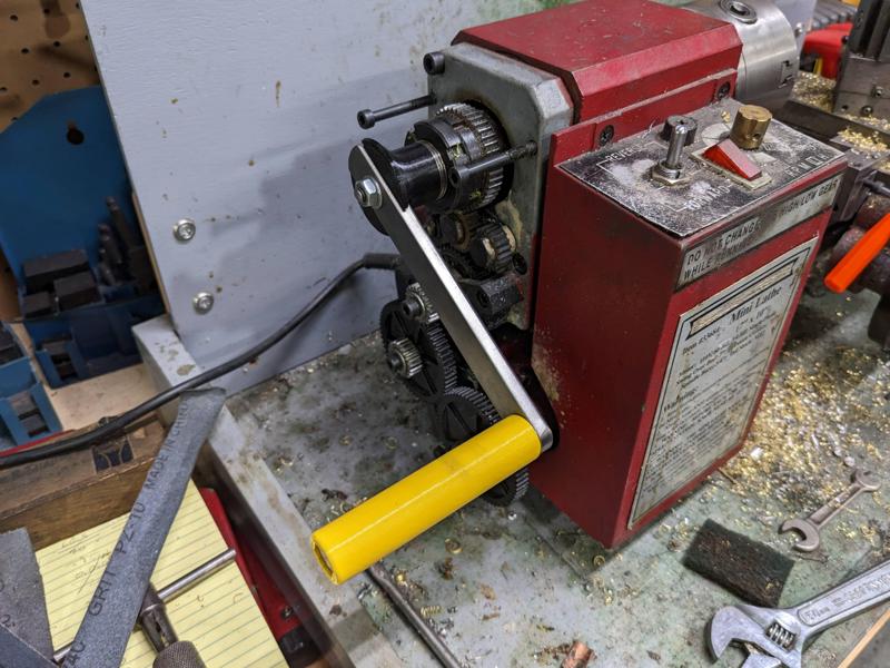 Lathe Crank Handle for 7X Lathe/MiniLathe