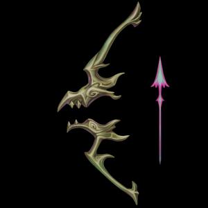 League Of Legends Fae Dragon Ashe Bow And Arrow Skin For Cosplay
