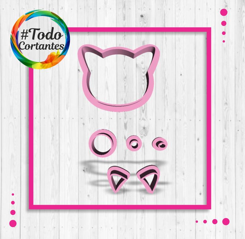 hello kitty collage chococat cutter
