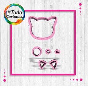 hello kitty collage chococat cutter