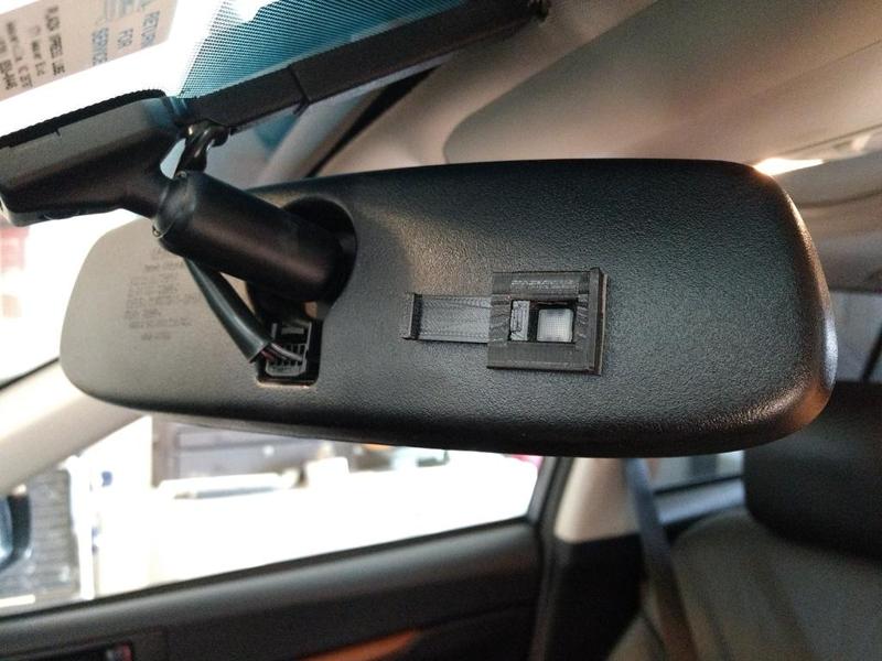 Auto-Dimming Rear-view Mirror Override (Electrochromic)