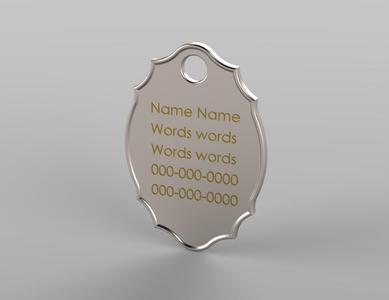 Simple Dog ID Tag_2