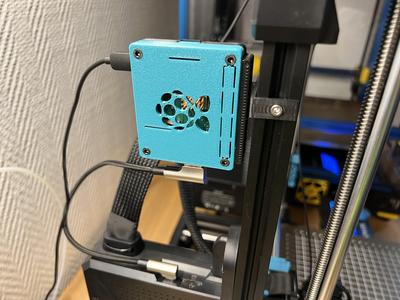 Raspberry Pi 3 A+ case for 4020 extrusion (e.g. Sovol SV06)