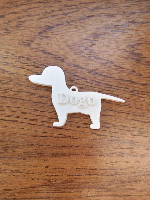 Dogo Dachshund ID Tag