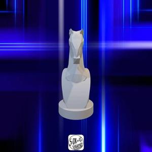 Magnificent Horse - LowPoly - Bust - Head - Perfect Design - Easy Print - Decor - SoliDRawinGS0188