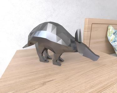 Armadillo lowpoly