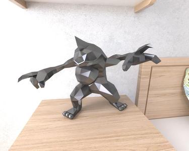 Toxicroak Lowpoly