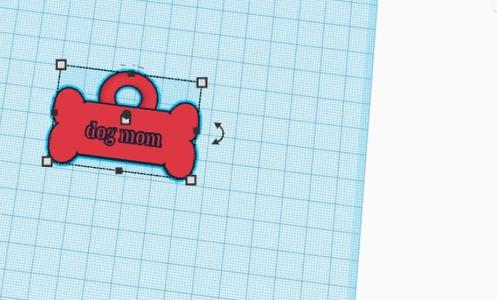 dog tag no supports required