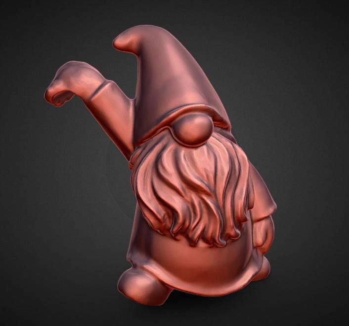 hanging flower pot gnome 2