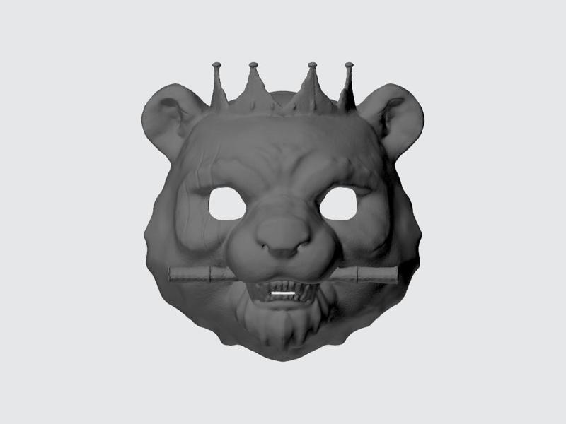 Panda mask