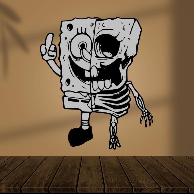 SpongeBob Skeleton DECORATIVE PENDANT HELP ME WITH 1 LIKE