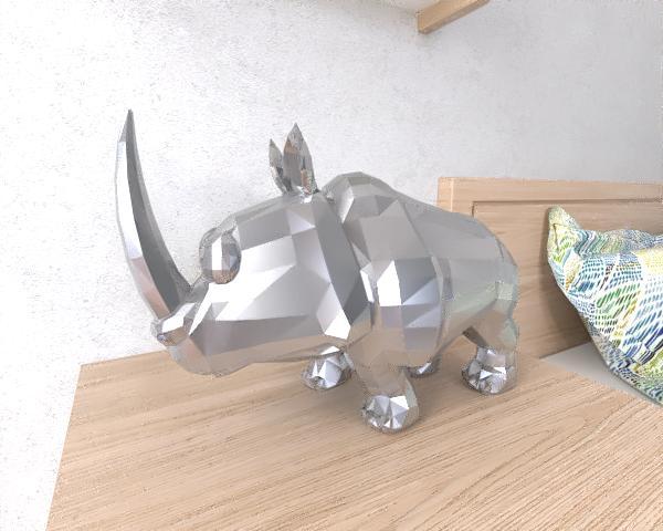 Rhino lowpoly