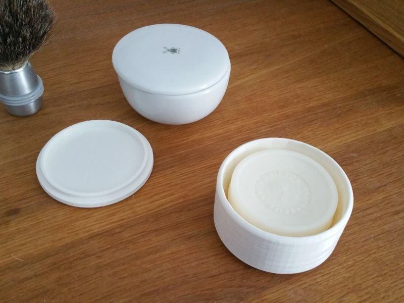 shaving soap pot