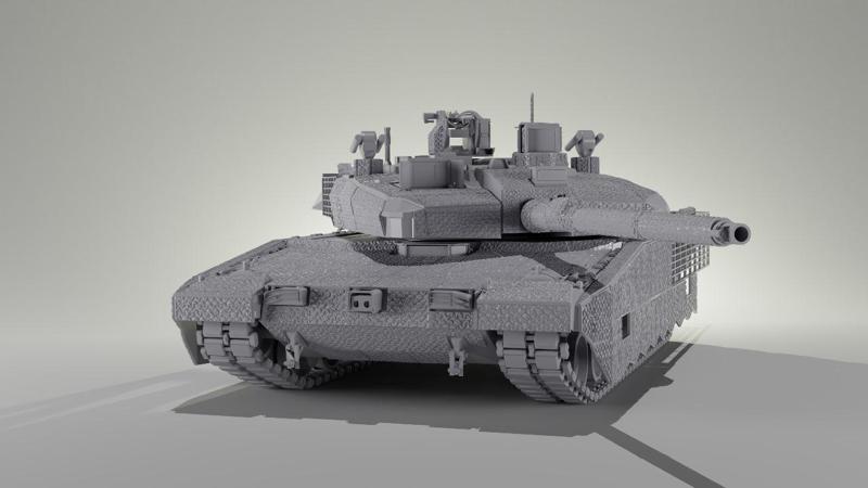 Altay T2 MBT with Pulat APS