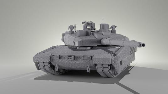 Altay T2 MBT with Pulat APS