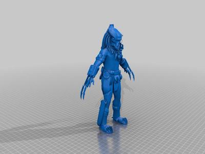 Predator Lord low poly