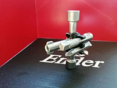 Bit holder for multi-functional utilities key