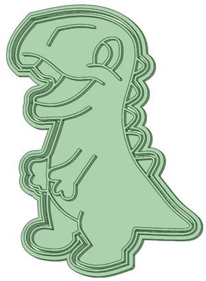 Dino 5 cookie cutter V 2.0