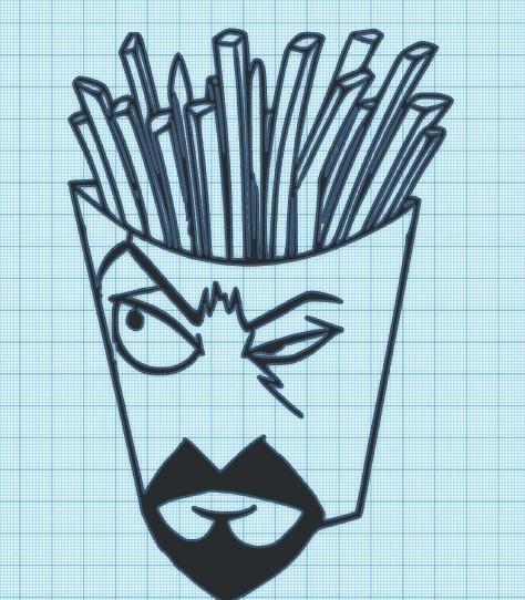 FRY LOCK - ATHF - WALL ART