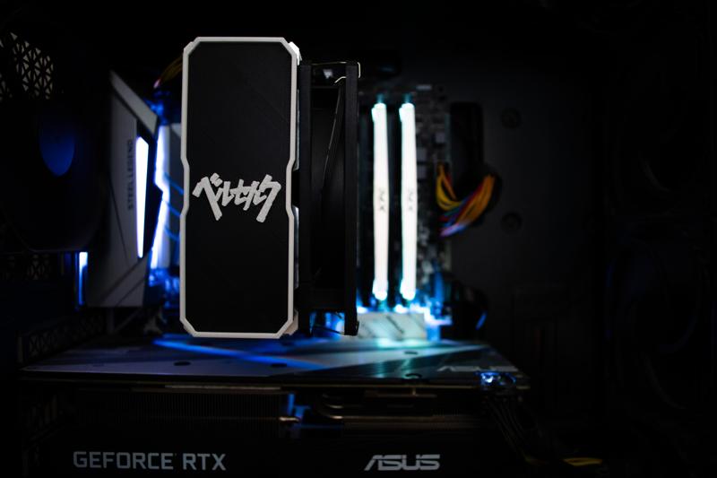 Gammax 400v2 cooler top cover (Berserk themed)