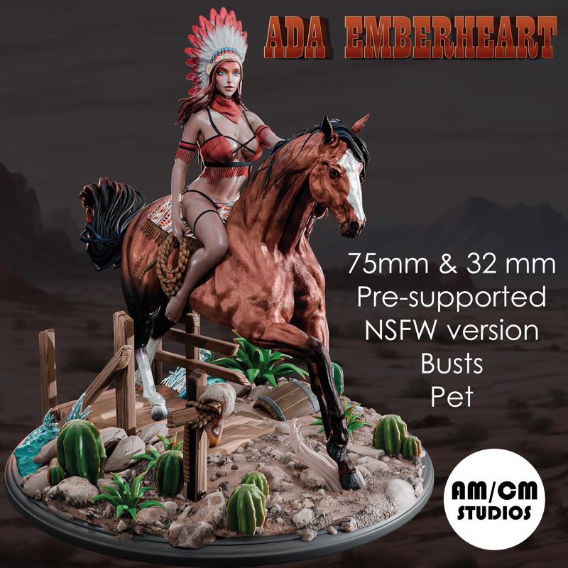 Ada Emberheart Pin-Up (Personal Use)