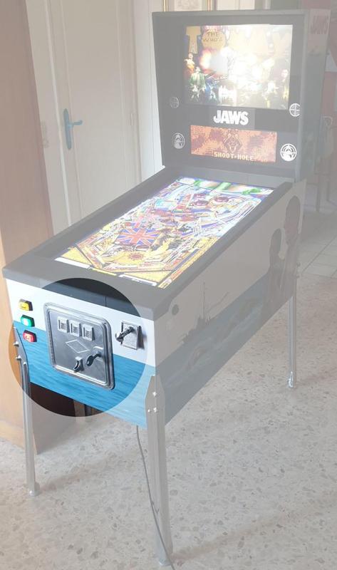 pinball coin door